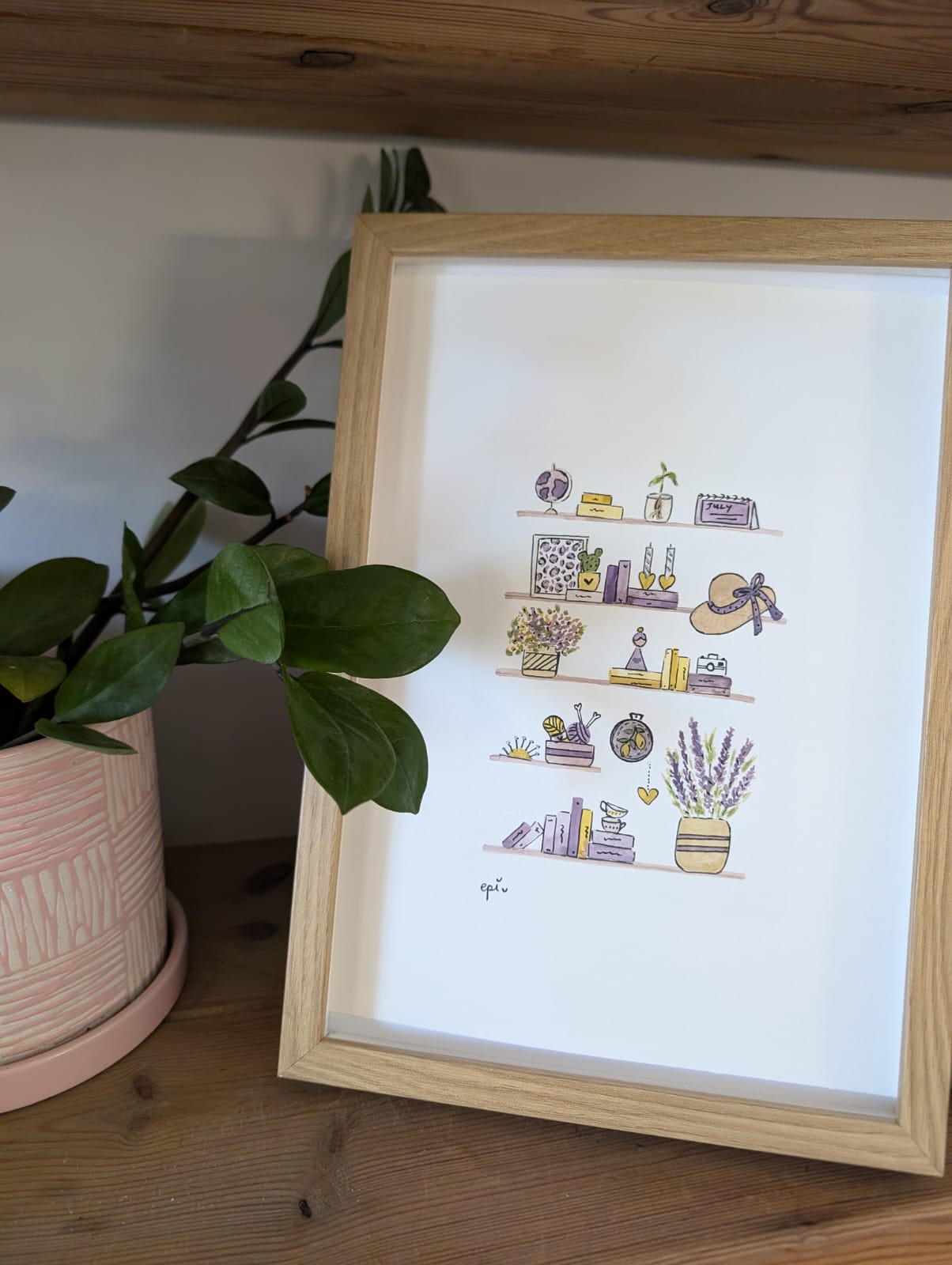Personal SHELFIE artwork